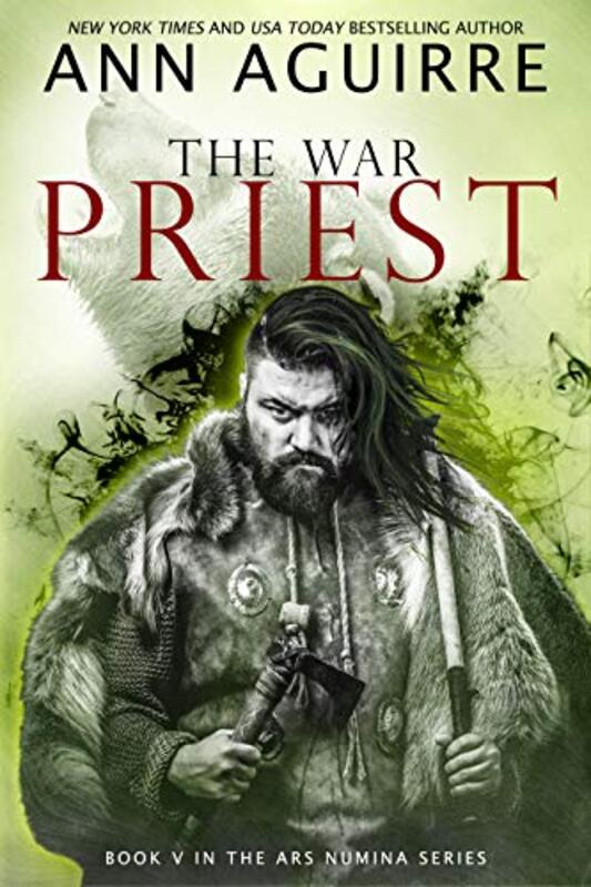 Book cover for "The War Priest" by Ann Aguirre