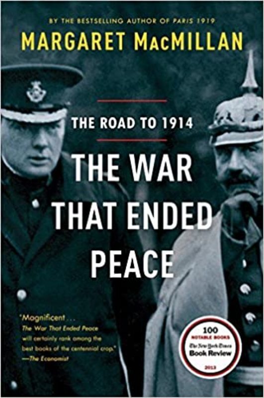 Book cover for "The War That Ended Peace" by Margaret MacMillan