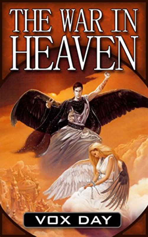 Book cover for "The War in Heaven" by Vox Day