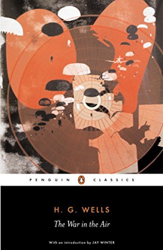 Book cover for "The War in the Air" by HG Wells