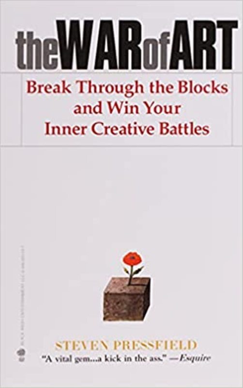 Book cover for "The War of Art" by Steven Pressfield