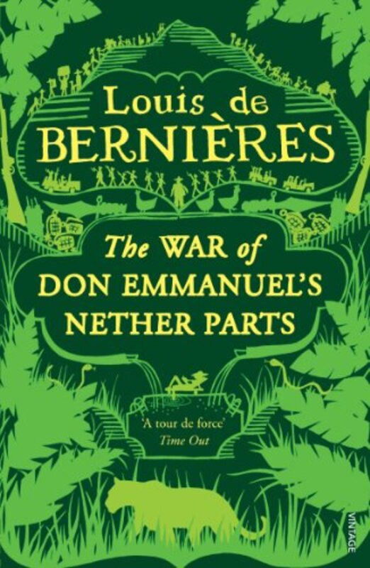 Book cover for "The War of Don Emmanuel's Nether Parts" by Louis de Bernieres