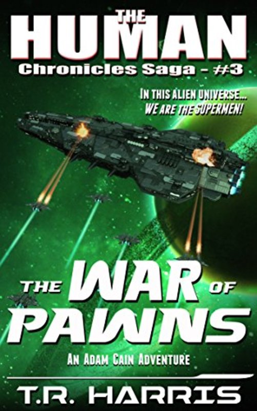 Book cover for "The War of Pawns" by TR Harris