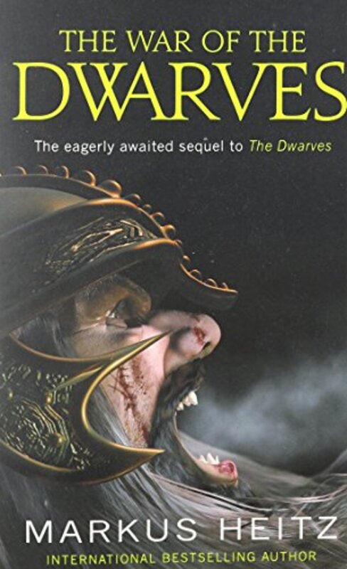 Book cover for "The War of the Dwarves" by Markus Heitz