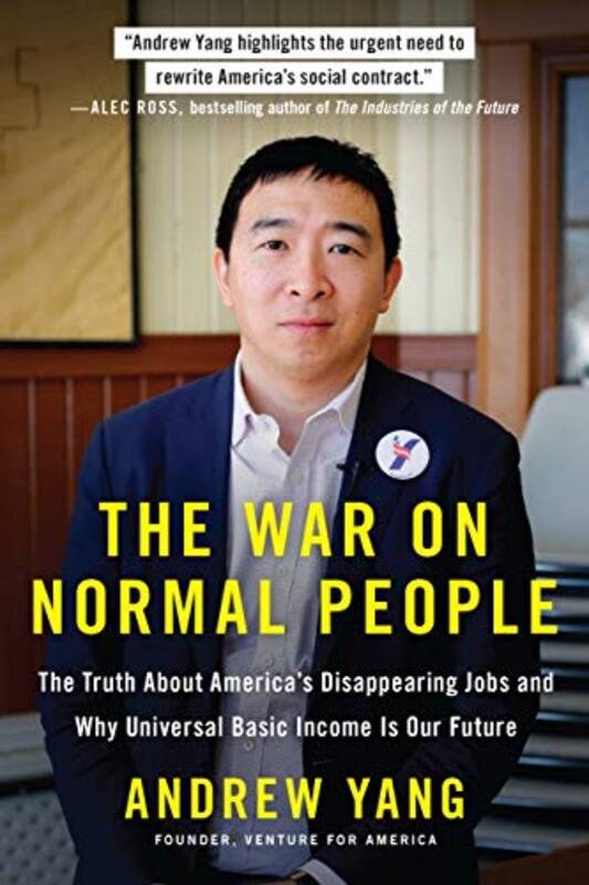 Book cover for "The War on Normal People"