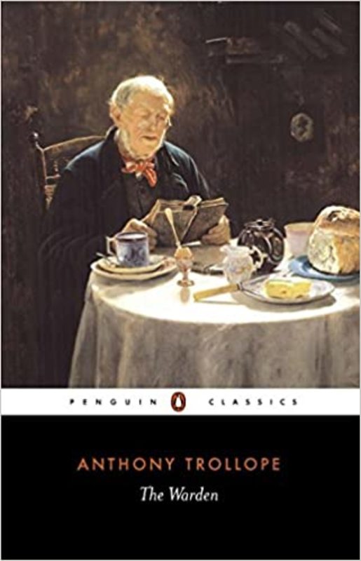 Book cover for "The Warden" by Anthony Trollope