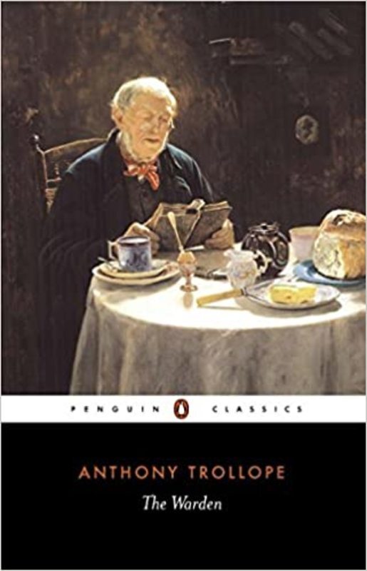 Book cover for "The Warden" by Anthony Trollope