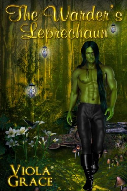 Book cover for "The Warder's Leprechaun" by Viola Grace