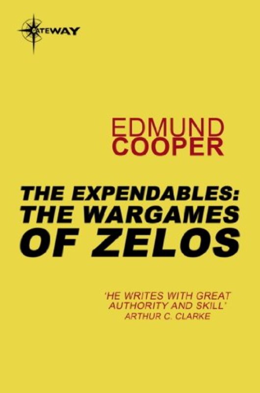 Book cover for "The Wargames of Zelos" by Edmund Cooper