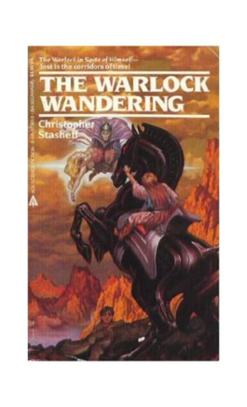 Book cover for "The Warlock Wandering" by Christopher Stasheff