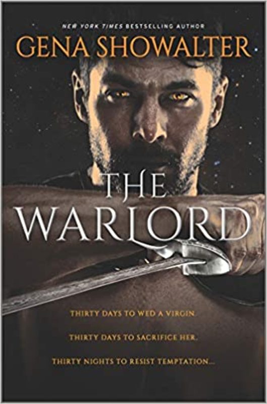 Book cover for "The Warlord" by Gena Showalter