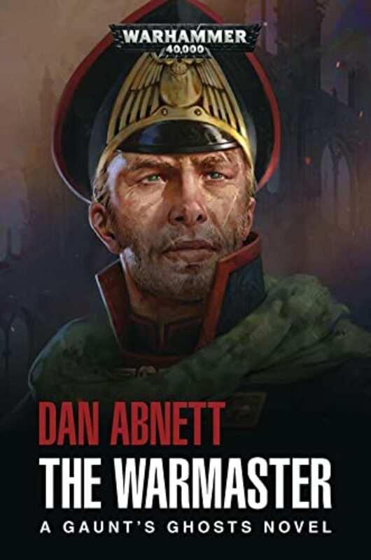 Book cover for "The Warmaster" by Dan Abnett