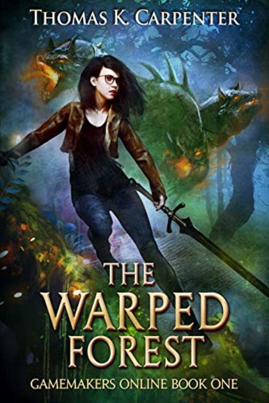 Book cover for "The Warped Forest" by Thomas K Carpenter