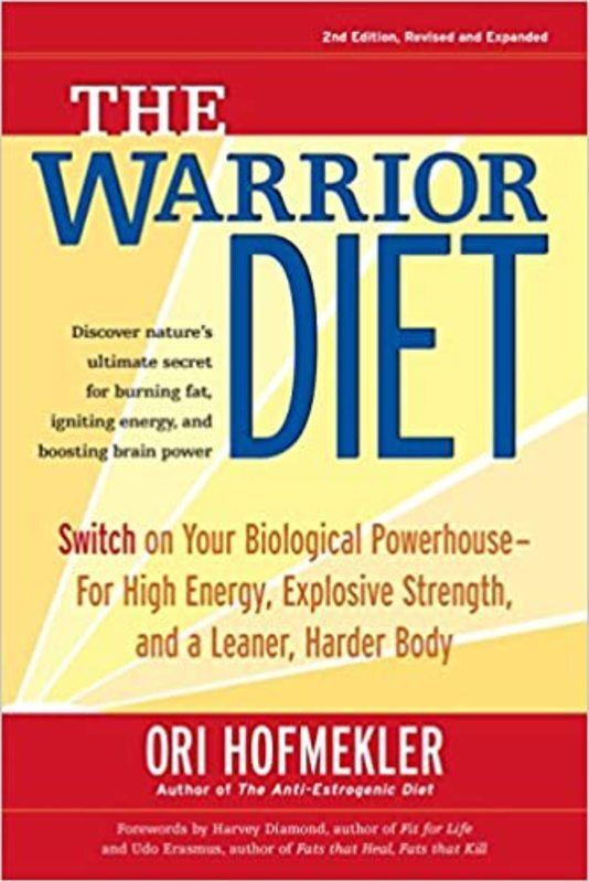 Book cover for "The Warrior Diet" by Ori Hofmekler