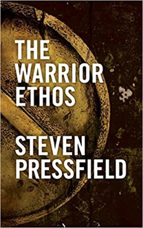 Book cover for "The Warrior Ethos" by Steven Pressfield