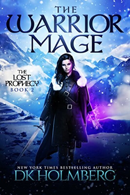 Book cover for "The Warrior Mage" by DK Holmberg