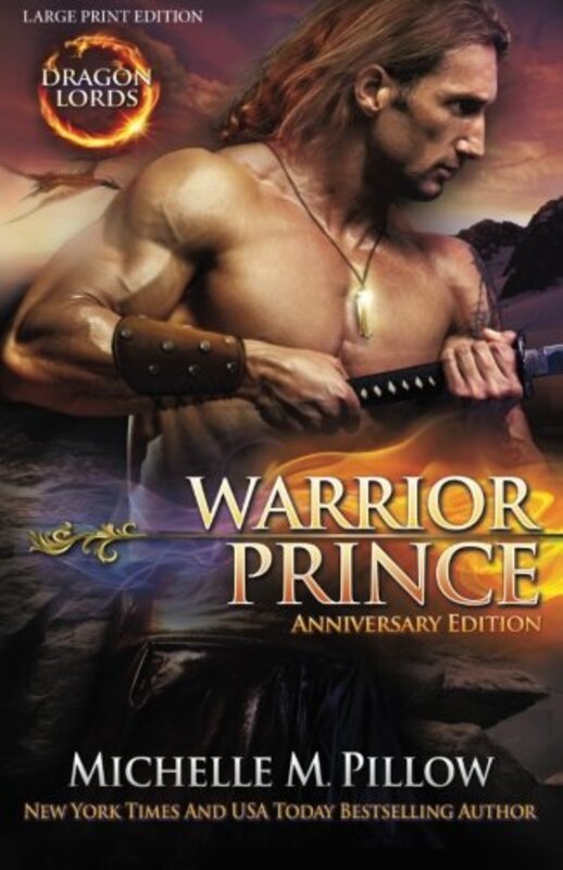 Book cover for "The Warrior Prince" by Michelle M Pillow