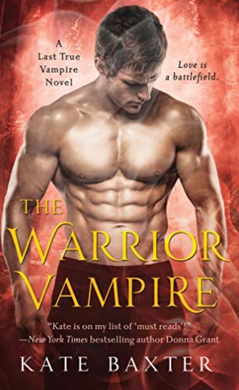 Book cover for "The Warrior Vampire" by Kate Baxter