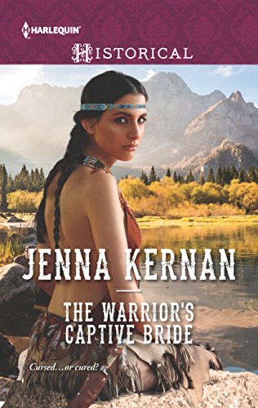 Book cover for "The Warrior's Captive Bride" by Jenna Kernan