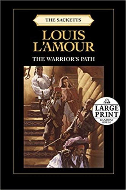 Book cover for "The Warrior's Path" by Louis L'Amour