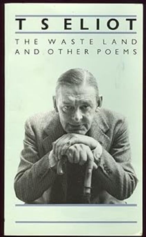 Book cover for "The Waste Land and Other Poems" by T.S. Eliot