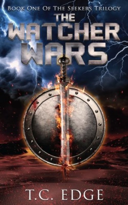 Book cover for "The Watcher Wars" by TC Edge