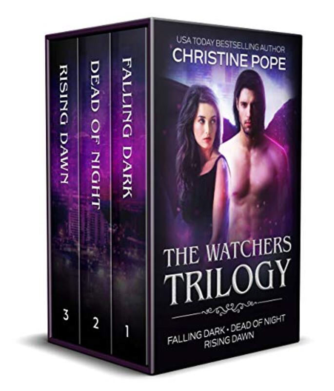Book cover for "The Watchers Trilogy" by Christine Pope