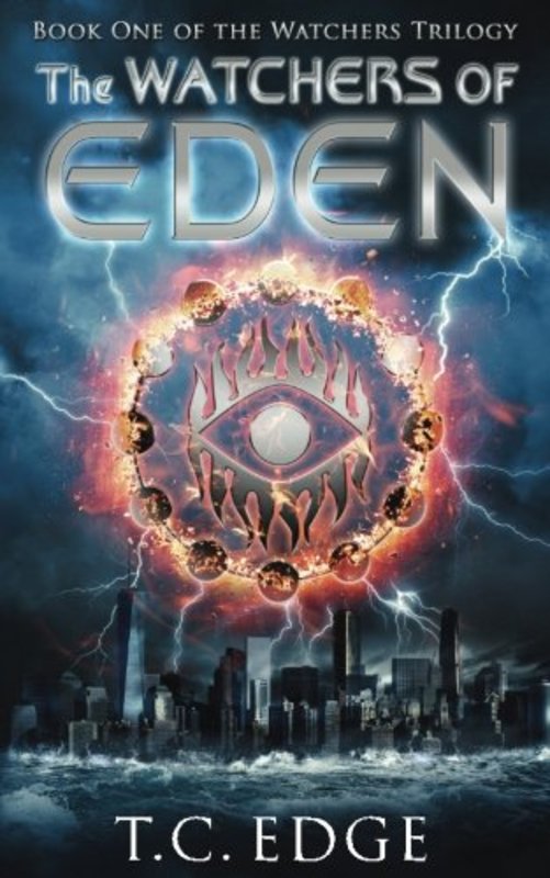 Book cover for "The Watchers of Eden" by TC Edge