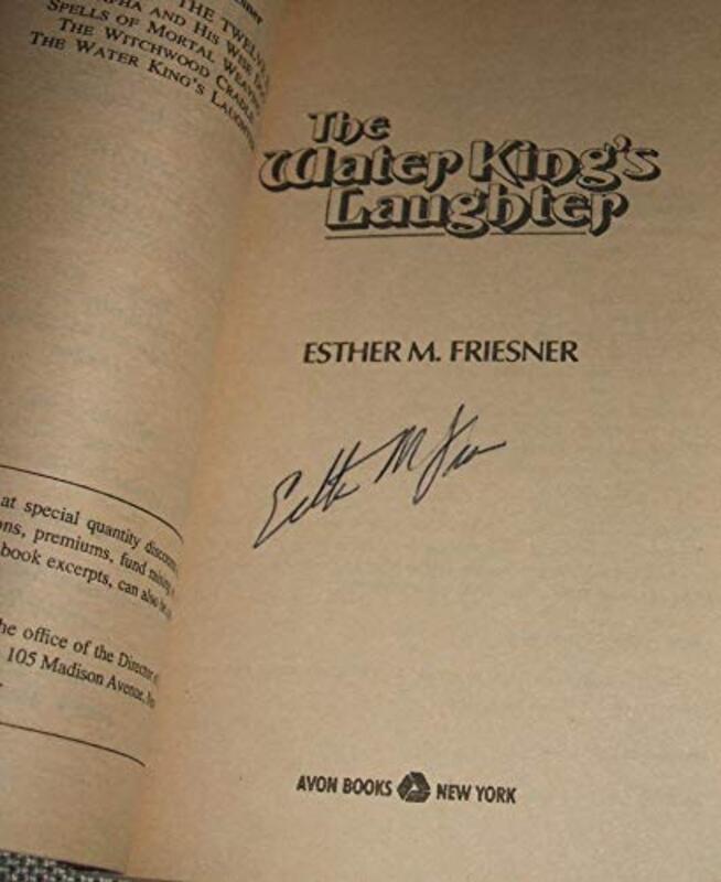 Book cover for "The Water King's Laughter" by Esther M Friesner