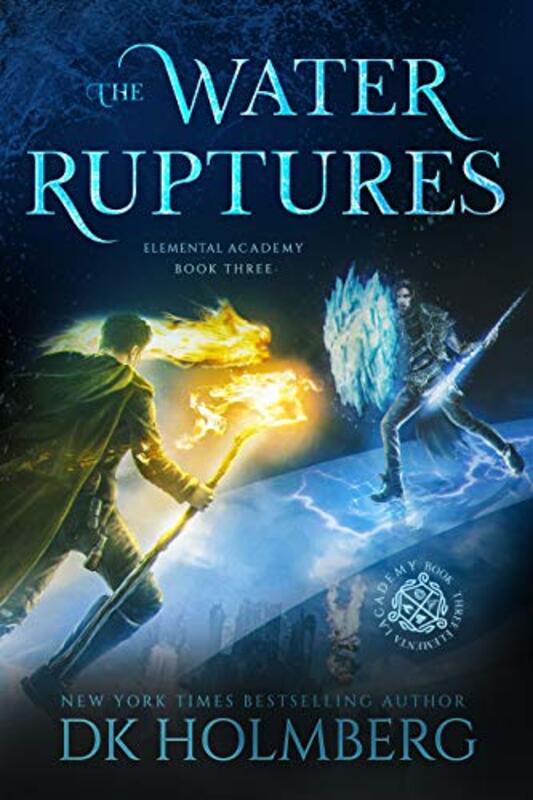 Book cover for "The Water Ruptures" by DK Holmberg