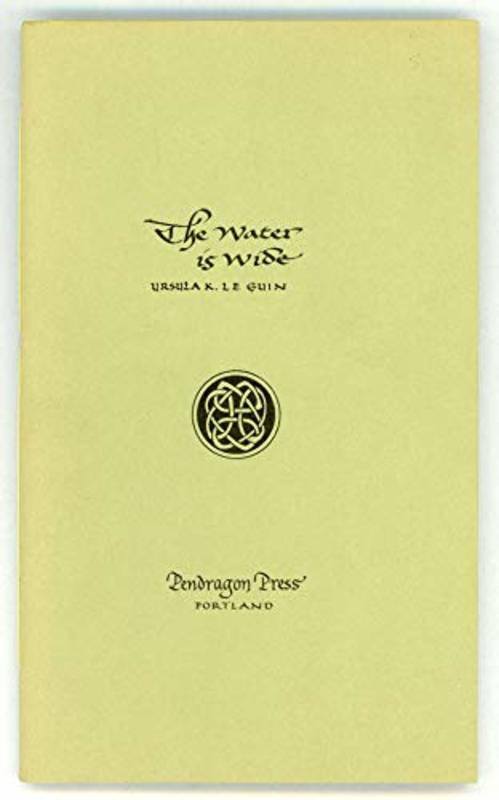 Book cover for "The Water is Wide" by Ursula K Le Guin