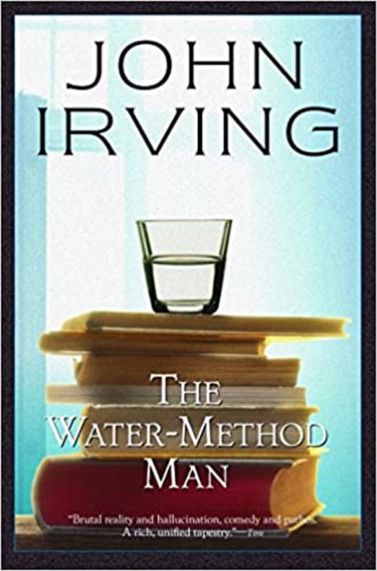 Book cover for "The Water-Method Man" by John Irving
