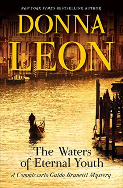 Book cover for "The Waters of Eternal Youth" by Donna Leon