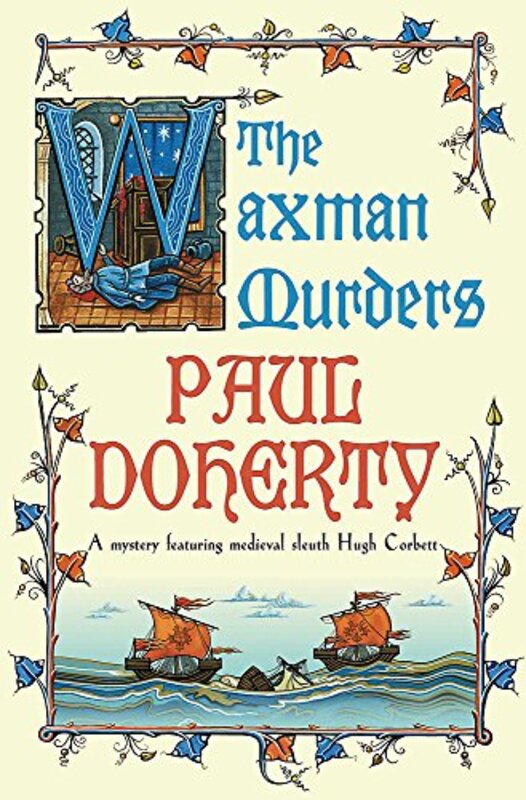 Book cover for "The Waxman Murders" by Paul Doherty