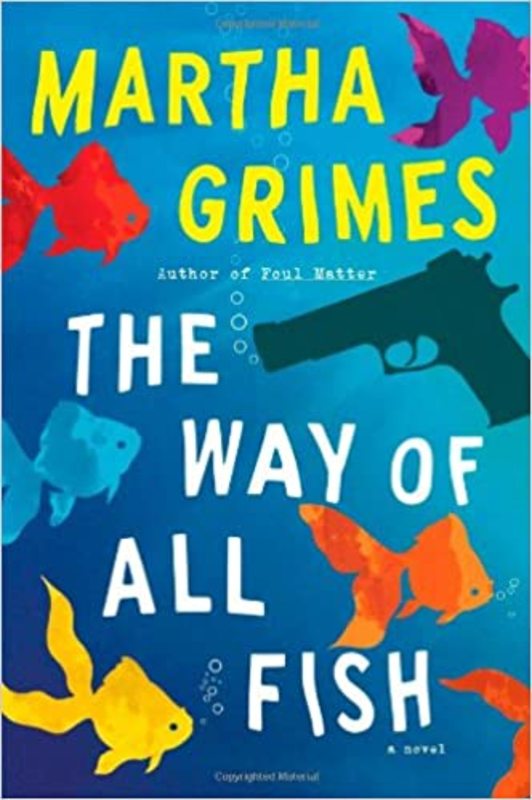 Book cover for "The Way of All Fish" by Martha Grimes