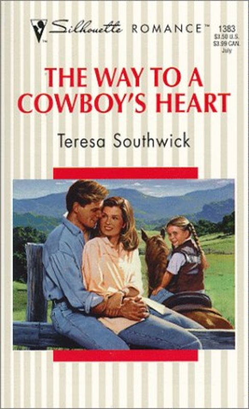 Book cover for "The Way to a Cowboy's Heart" by Teresa Southwick