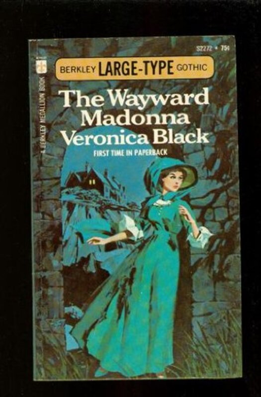 Book cover for "The Wayward Madonna" by Veronica Black