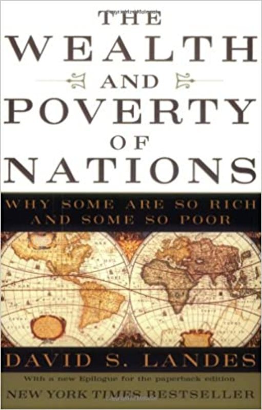 Book cover for "The Wealth and Poverty of Nations" by David S. Landes