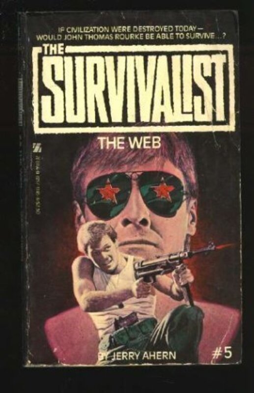 Book cover for "The Web" by Jerry Ahern