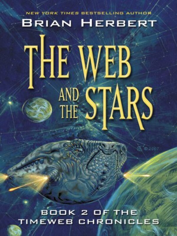Book cover for "The Web and the Stars" by Brian Herbert