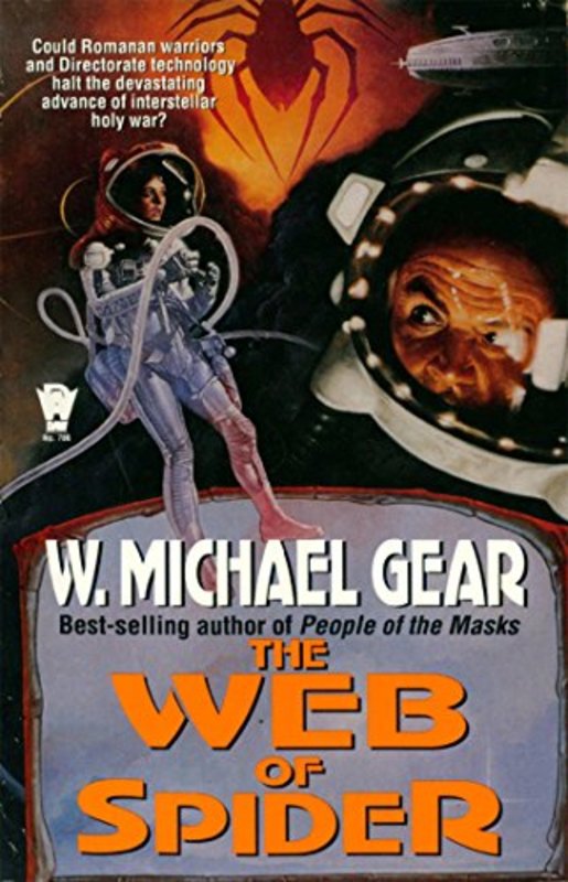 Book cover for "The Web of Spider" by W Michael Gear