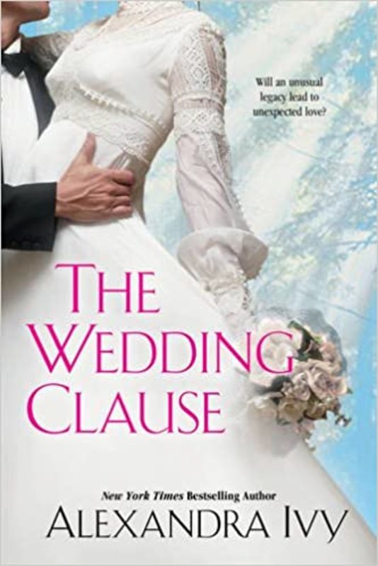 Book cover for "The Wedding Clause" by Alexandra Ivy