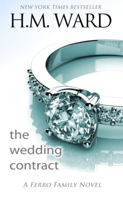 Book cover for "The Wedding Contract" by HM Ward