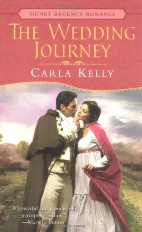 Book cover for "The Wedding Journey" by Carla Kelly
