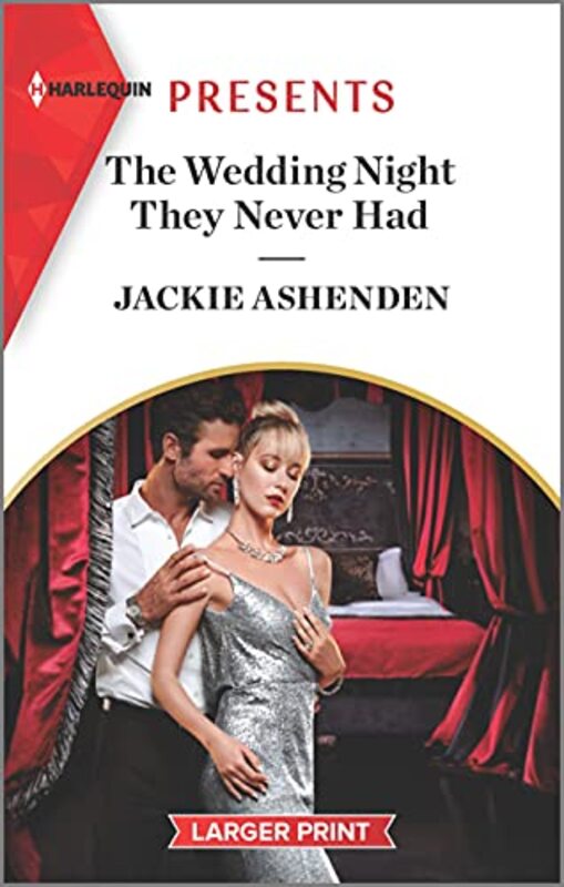 Book cover for "The Wedding Night They Never Had" by Jackie Ashenden