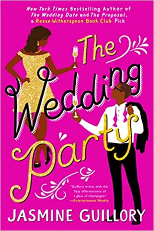 Book cover for "The Wedding Party" by Jasmine Guillory