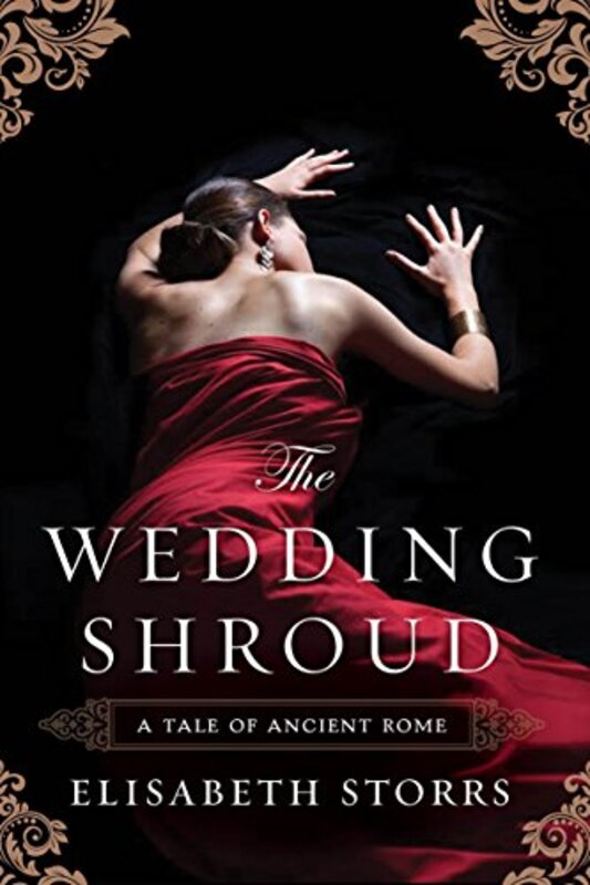 Book cover for "The Wedding Shroud" by Elisabeth Storrs
