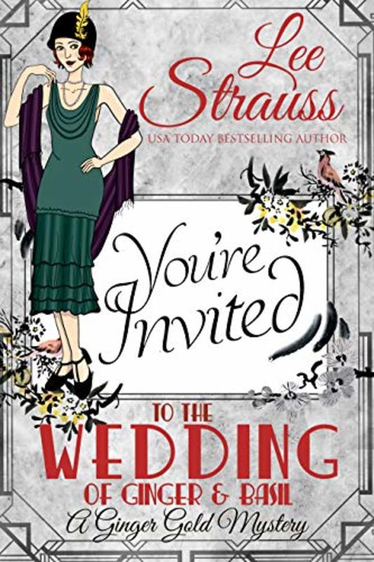 Book cover for "The Wedding of Ginger & Basil" by Lee Strauss