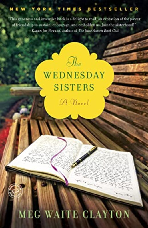 Book cover for "The Wednesday Sisters" by Meg Waite Clayton