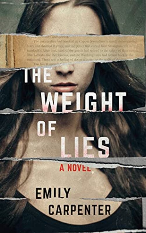 Book cover for "The Weight of Lies" by Emily Carpenter